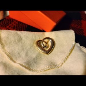 James Avery heart pendent